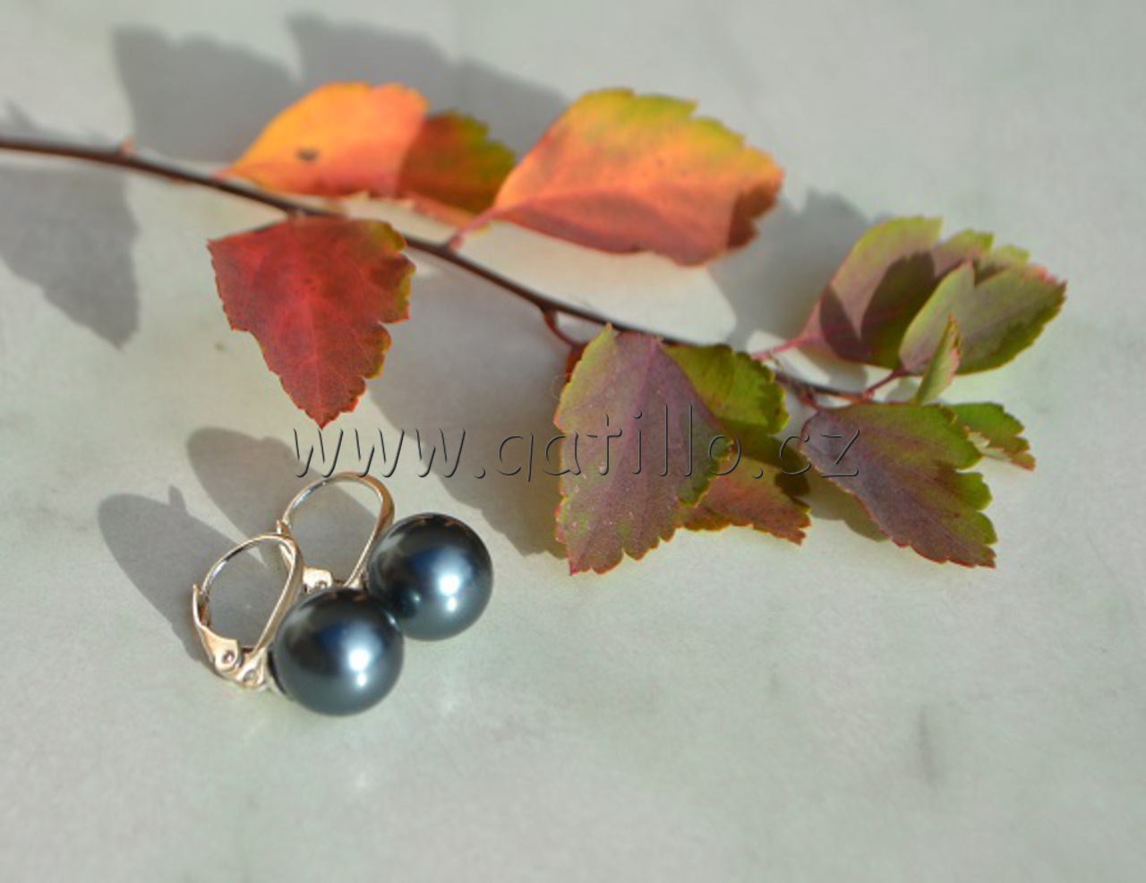 Crystal Tahitian-look Pearl