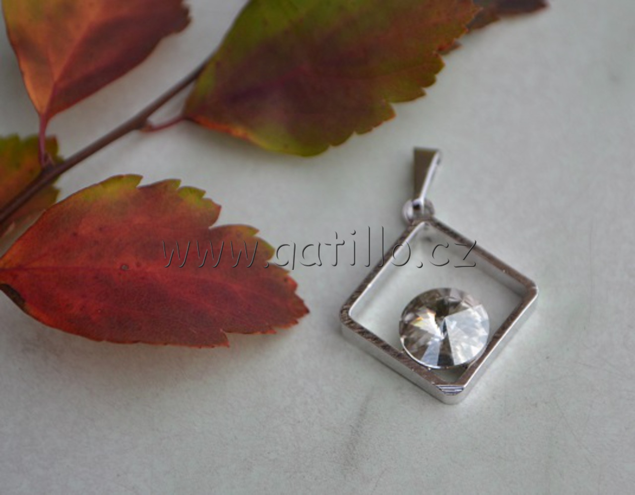 rivoli Crystal Silver Shade v rámečku I
