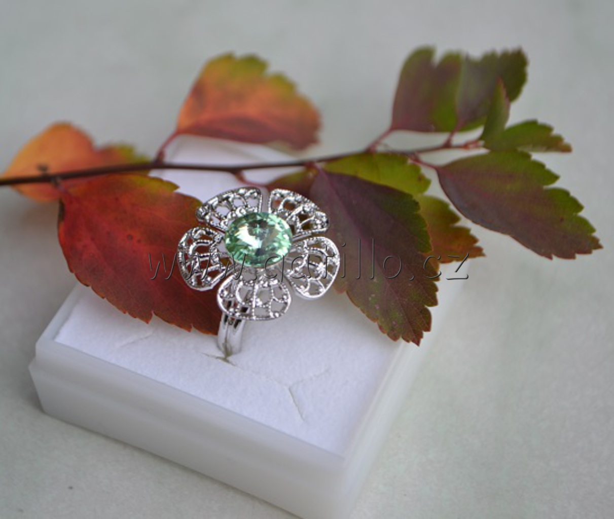 Kopretina s rivoli Chrysolite