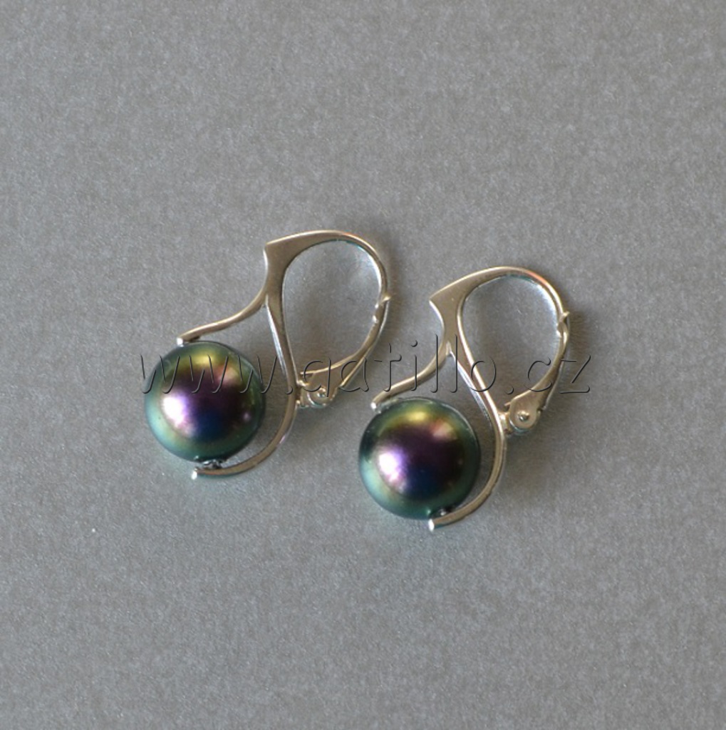Crystal Iridescent Purple Pearl