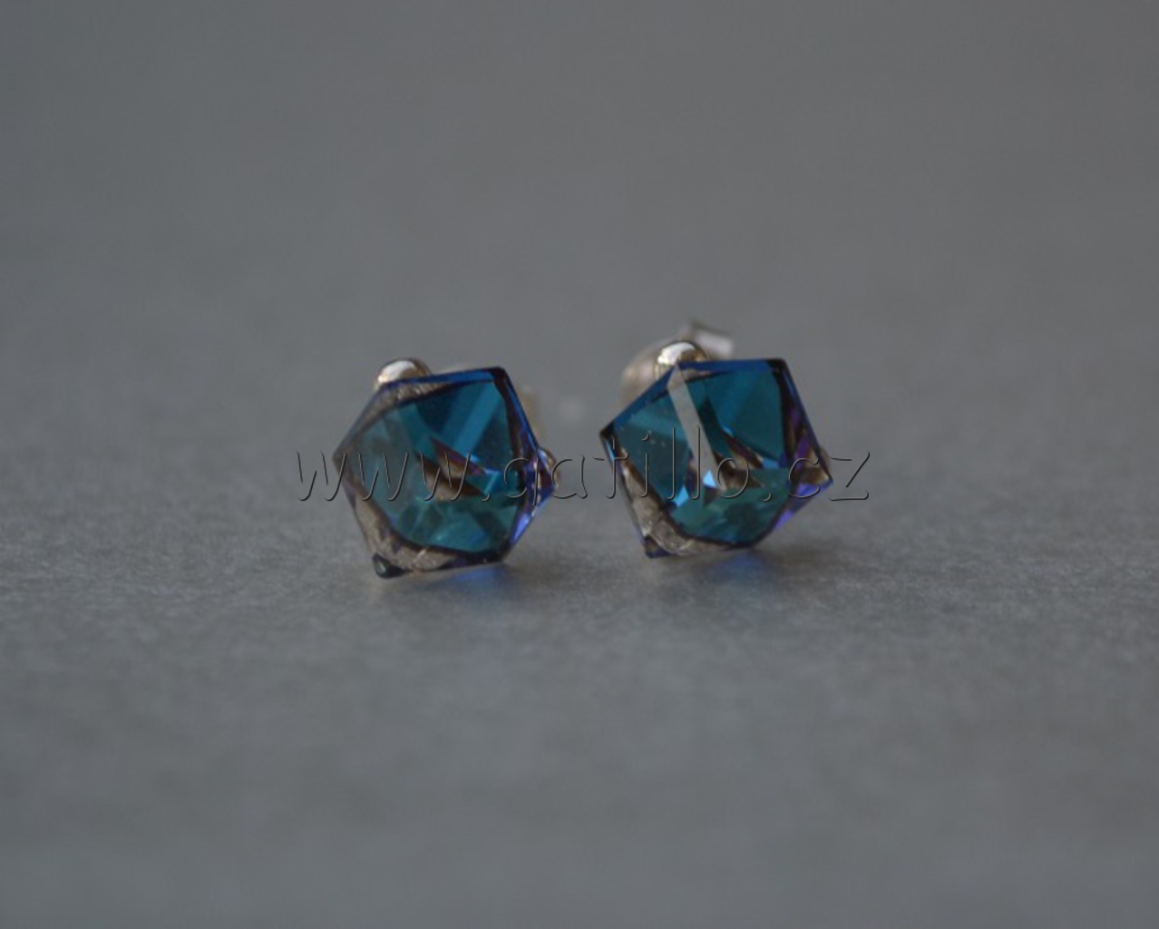 kostky Crystal Bermuda Blue