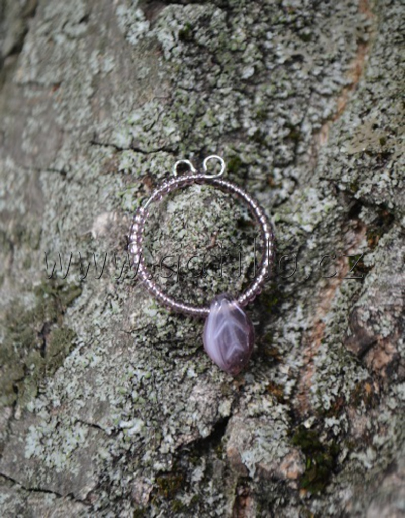 glass charm