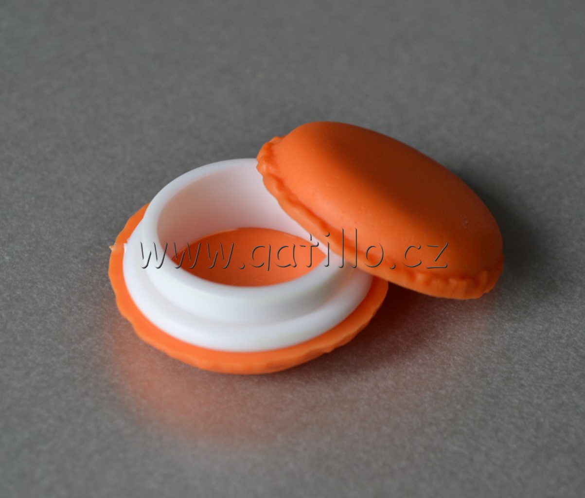 pomerančová makronka